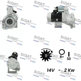 Démarreur SIDAT S12HT0568A2
