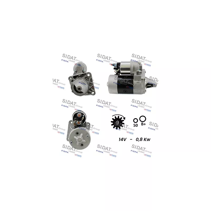Démarreur SIDAT S12MA0044A2