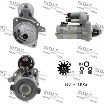 Démarreur SIDAT S12MA0112