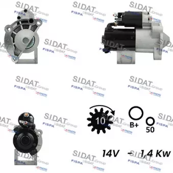 Démarreur SIDAT S12MH0005A2