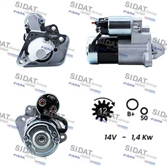 Démarreur SIDAT S12MH0012