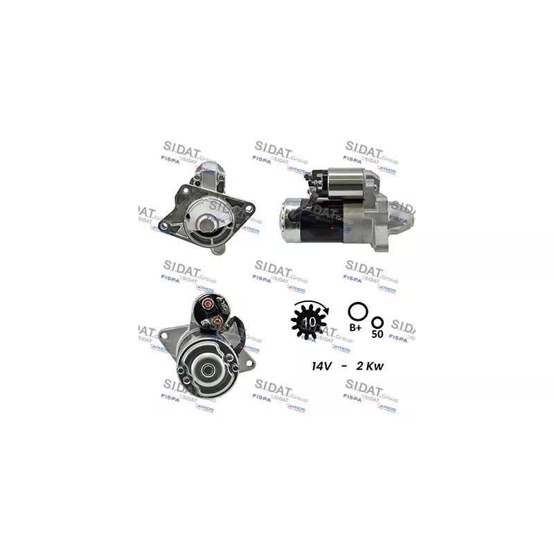 Démarreur SIDAT S12MH0021A2