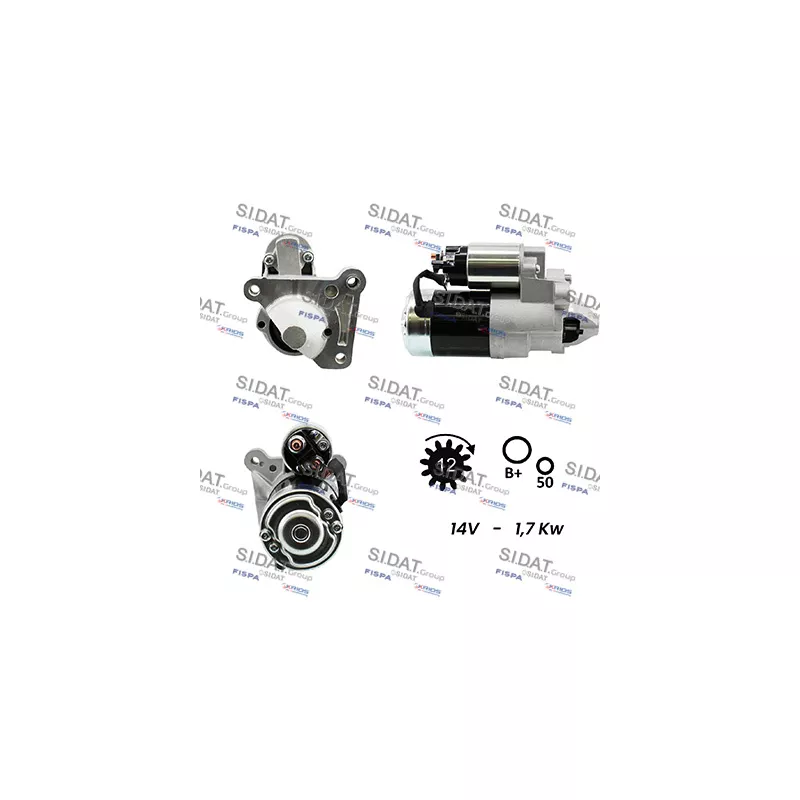 Démarreur SIDAT S12MH0053A2