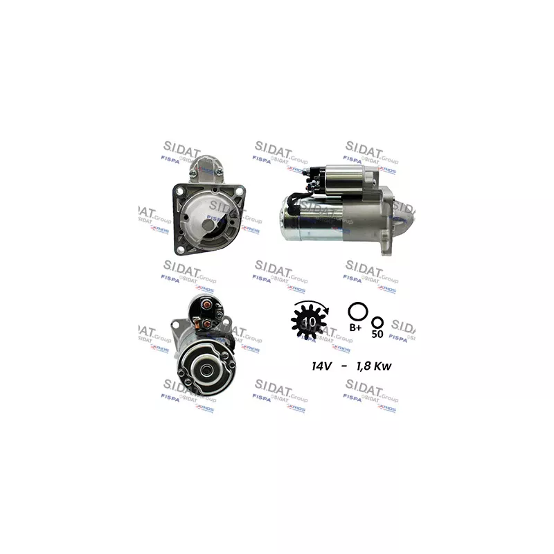 Démarreur SIDAT S12MH0064A2