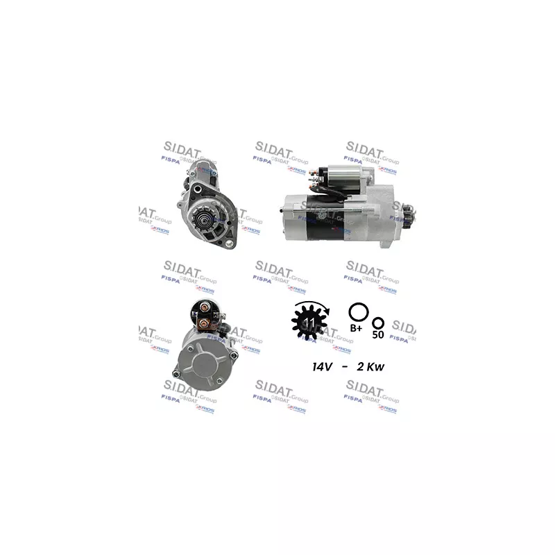 Démarreur SIDAT S12MH0133