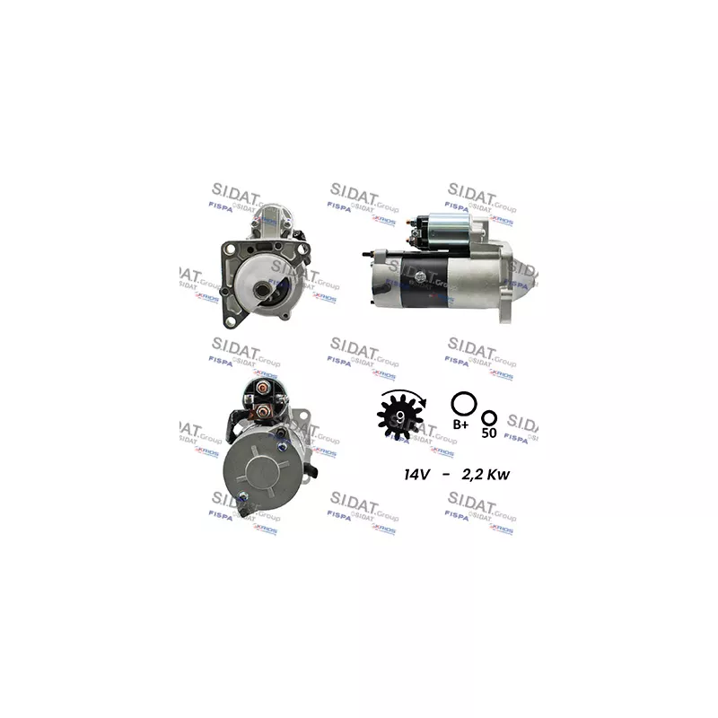 Démarreur SIDAT S12MH0150A2