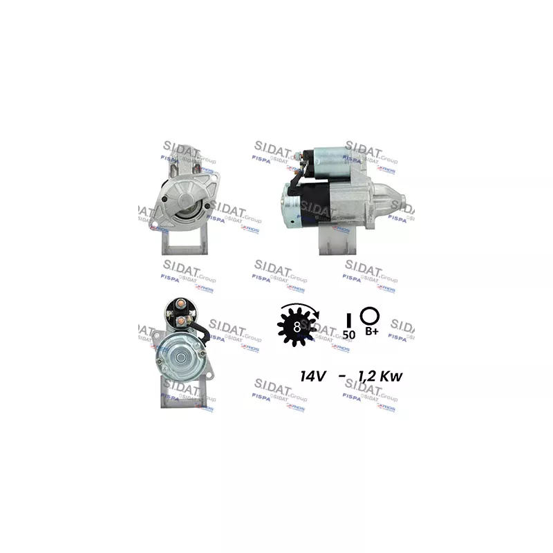 Démarreur SIDAT S12MH0157A2