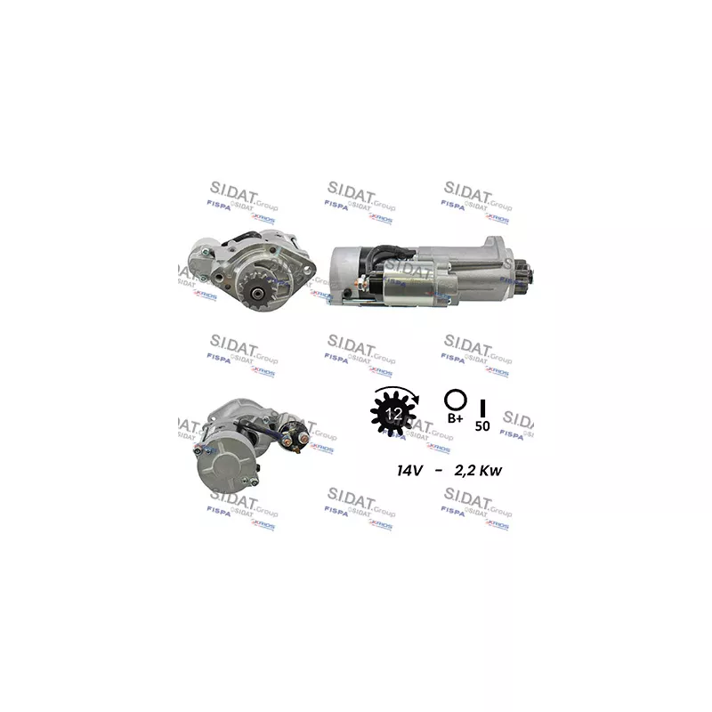Démarreur SIDAT S12MH0162A2