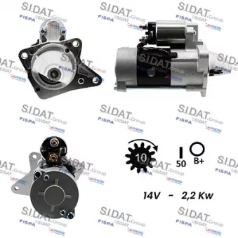 Démarreur SIDAT S12MH0163