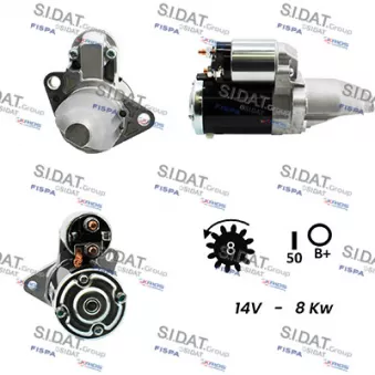 Démarreur SIDAT S12MH0274A2