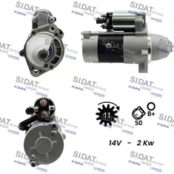 Démarreur SIDAT S12MH0308A2