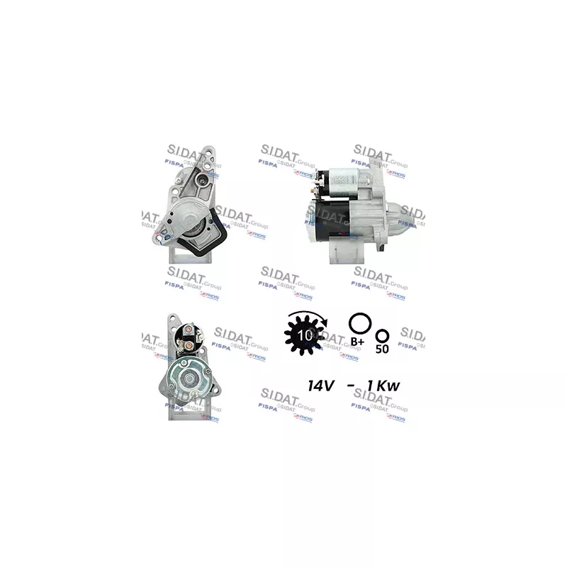 Démarreur SIDAT S12MH0334A2