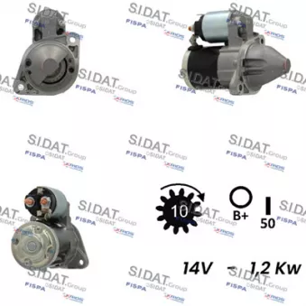Démarreur SIDAT S12MH0346