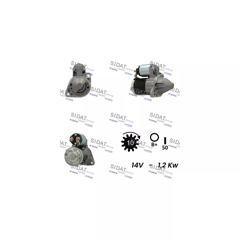 Démarreur SIDAT S12MH0346