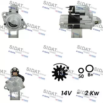 Démarreur SIDAT S12MH0405