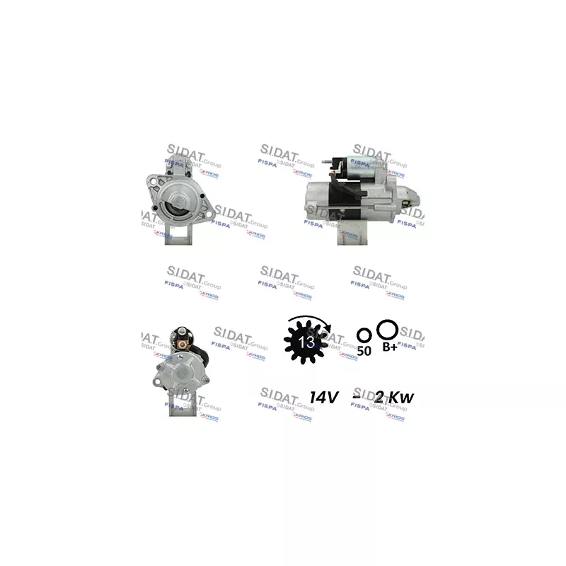 Démarreur SIDAT S12MH0405