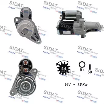 Démarreur SIDAT S12MH0499A2