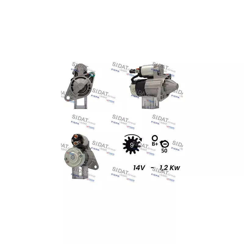 Démarreur SIDAT S12MH0501A2