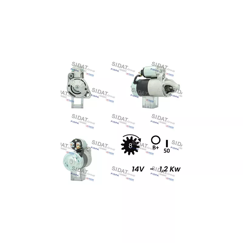 Démarreur SIDAT S12MH0553A2