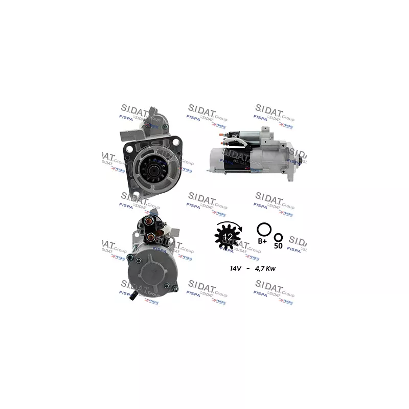 Démarreur SIDAT S12MH0779A2
