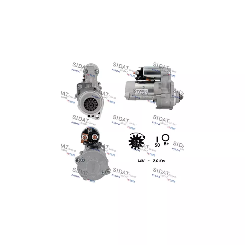 Démarreur SIDAT S12MH0871A2
