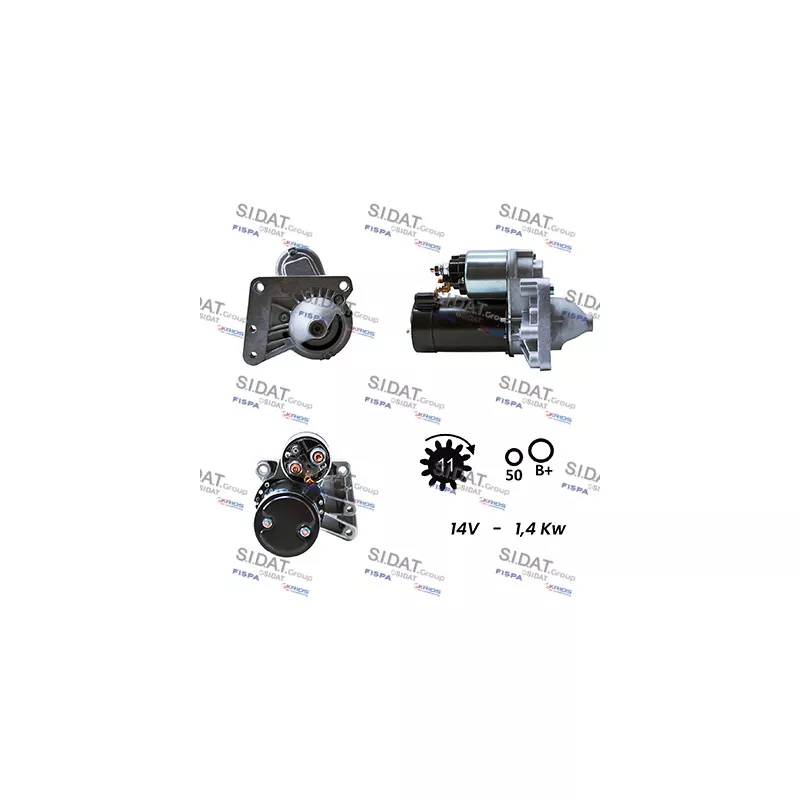 Démarreur SIDAT S12VA0001A2