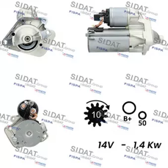 Démarreur SIDAT S12VA0012A2
