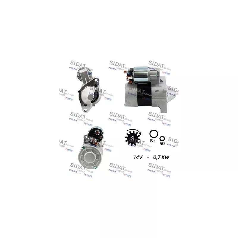 Démarreur SIDAT S12VA0040A2