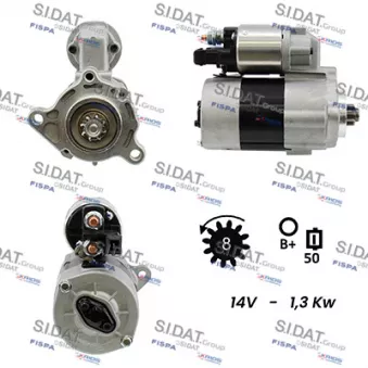 Démarreur SIDAT S12VA0043A2