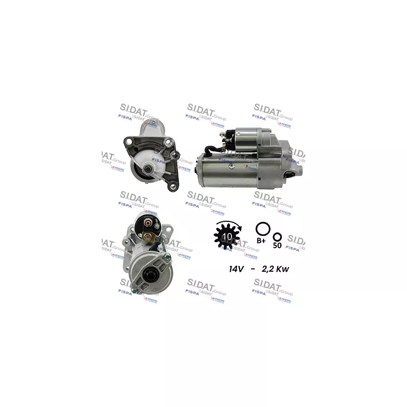 Démarreur SIDAT S12VA0052A2