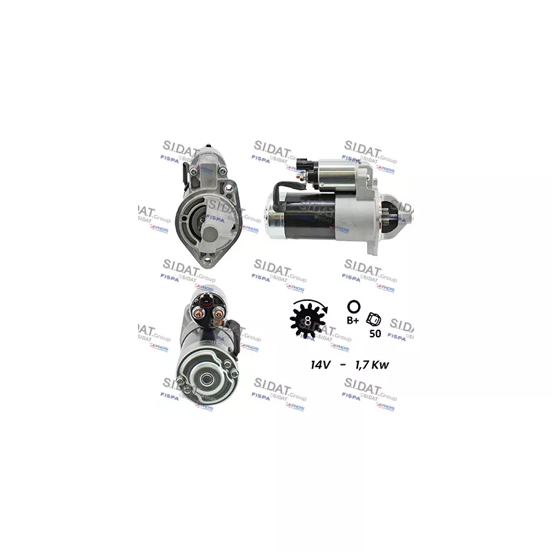 Démarreur SIDAT S12VA0086A2