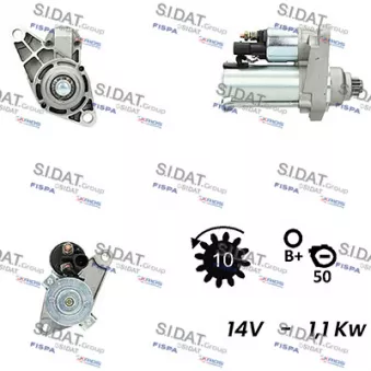 Démarreur SIDAT S12VA0093