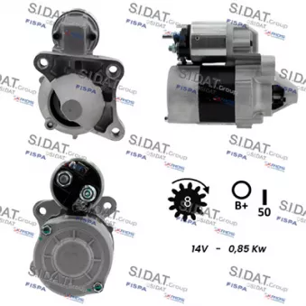 Démarreur SIDAT S12VA0101A2