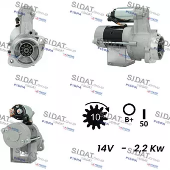 Démarreur SIDAT S12VA0174A2