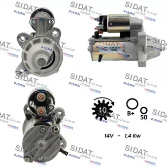 Démarreur SIDAT S12VS0054
