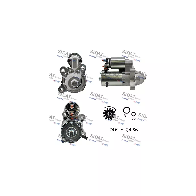 Démarreur SIDAT S12VS0054A2