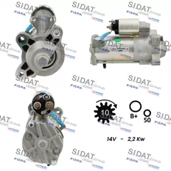 Démarreur SIDAT S12VS0481