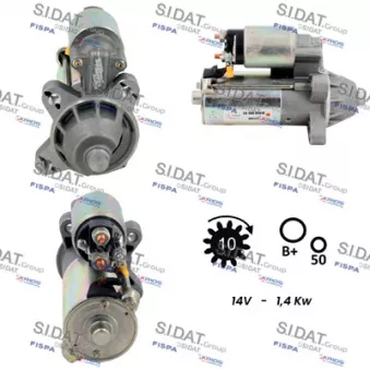 Démarreur SIDAT S12VS0694