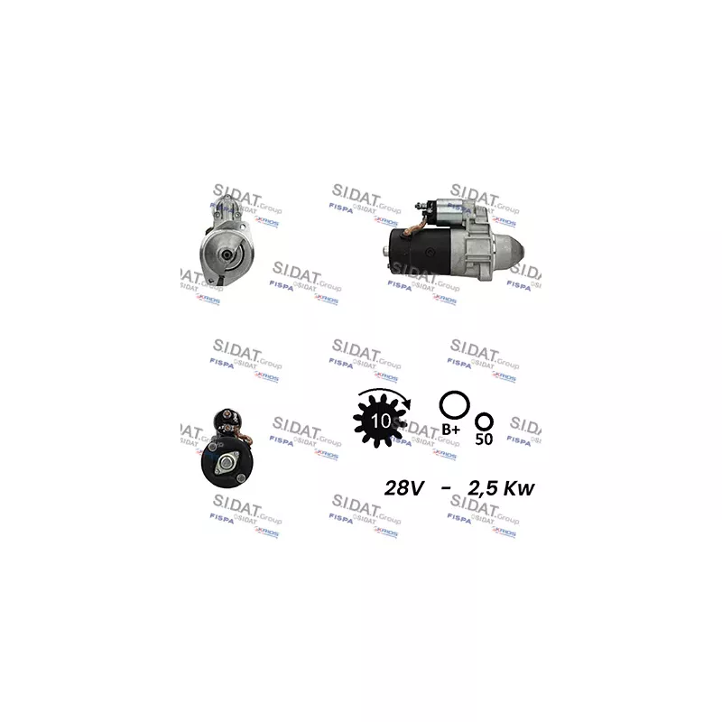 Démarreur SIDAT S24BH0135A2