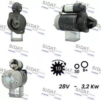 Démarreur SIDAT S24BH0143A2