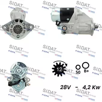 Démarreur SIDAT S24DE0142A2