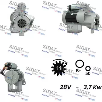 Démarreur SIDAT S24HT0031A2
