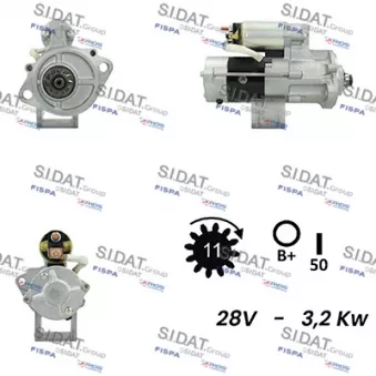 Démarreur SIDAT S24MH0134