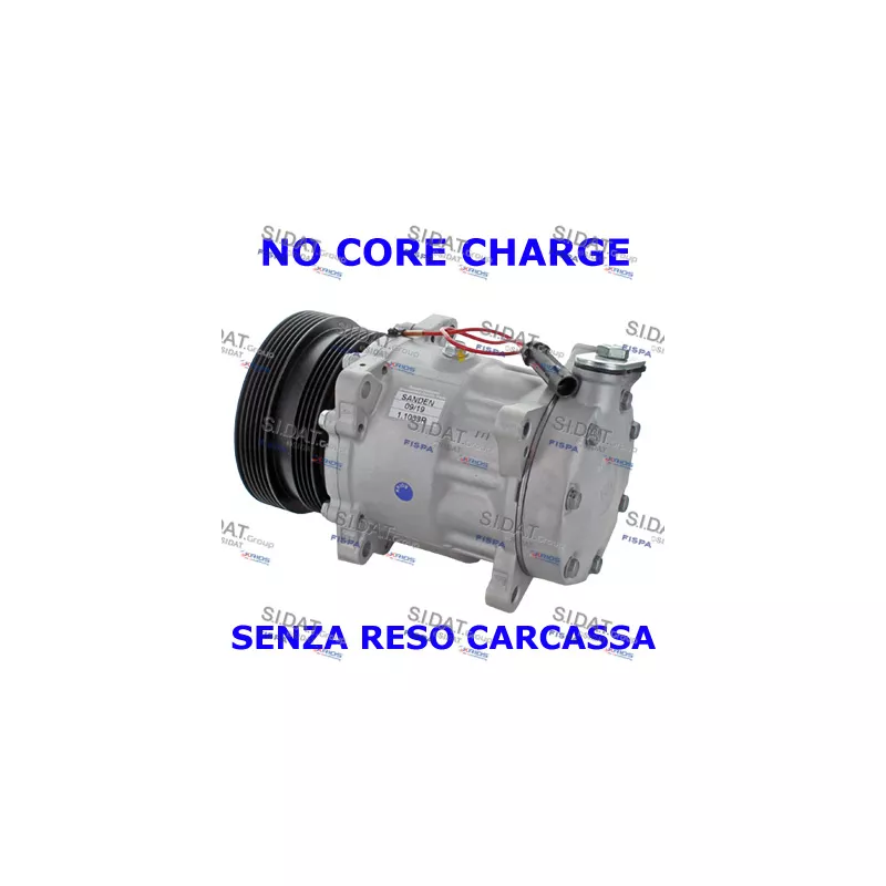 Compresseur, climatisation FISPA 1.1033R