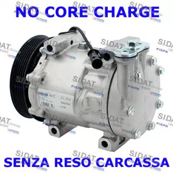 Compresseur, climatisation FISPA 1.1218R