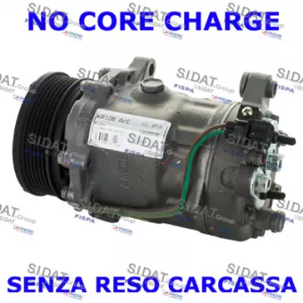 Compresseur, climatisation FISPA 1.1234R