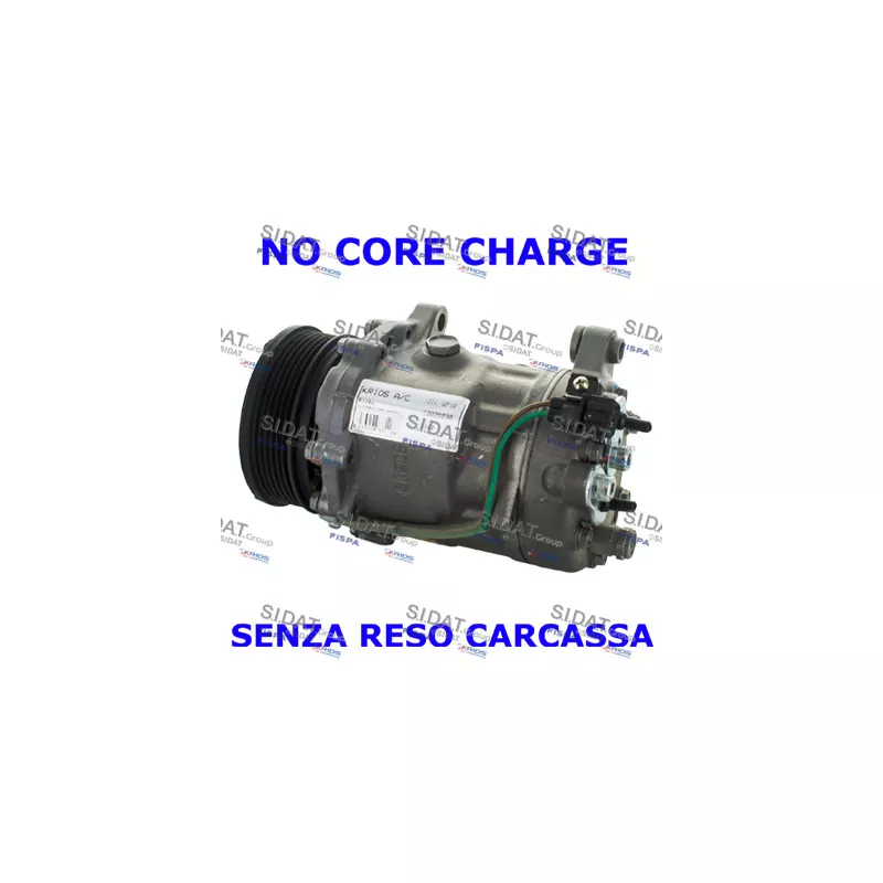 Compresseur, climatisation FISPA 1.1234R