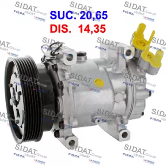 Compresseur, climatisation FISPA 1.1245A