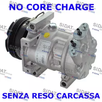 Compresseur, climatisation FISPA 1.1259R