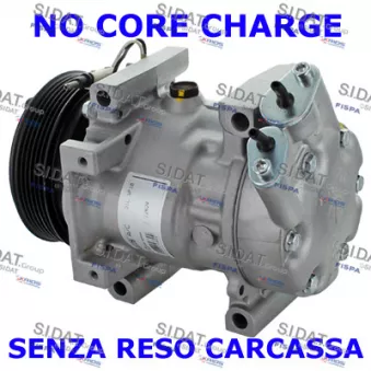 Compresseur, climatisation FISPA 1.1262R